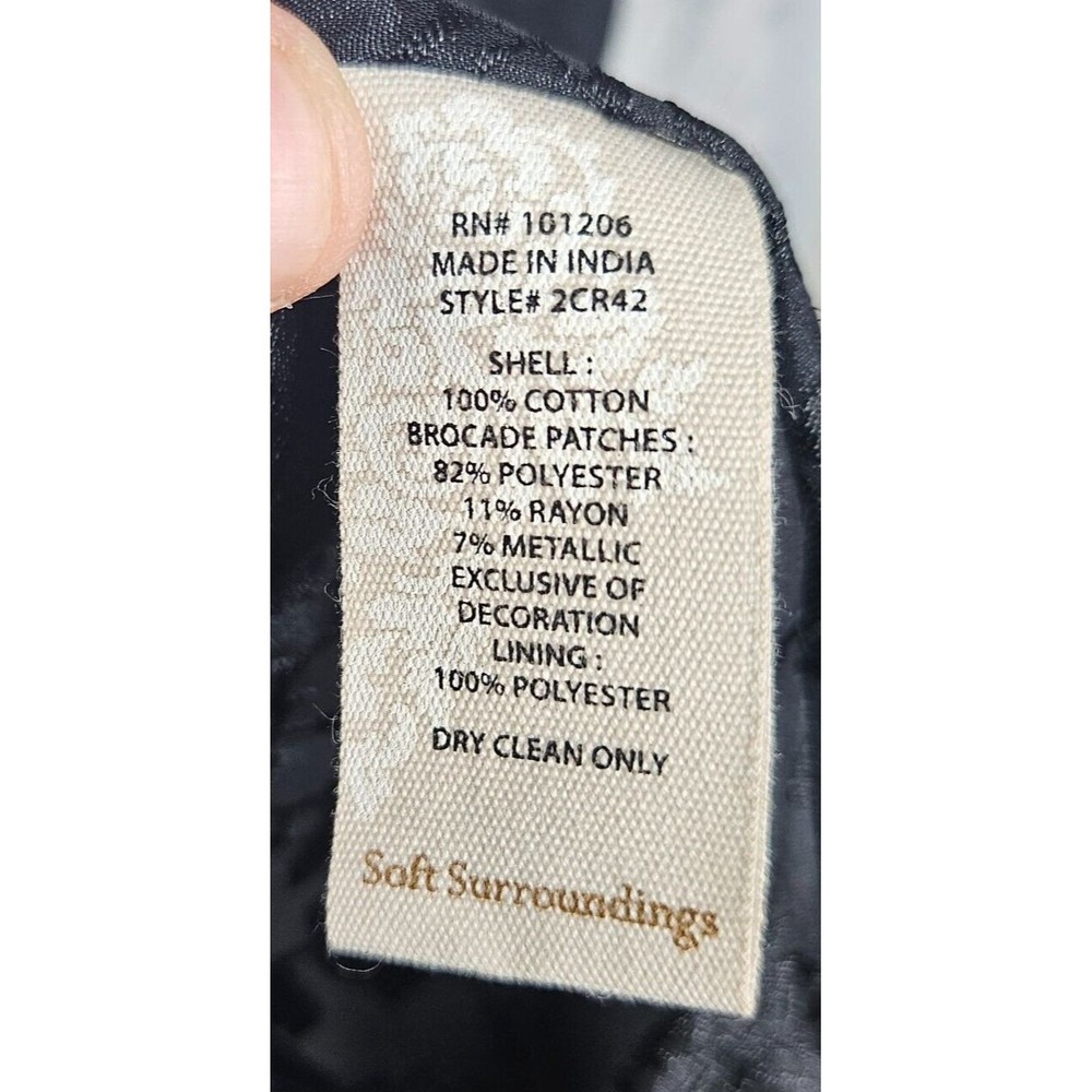 Soft Surroundings Multicolor Patchwork Jacket - image 11